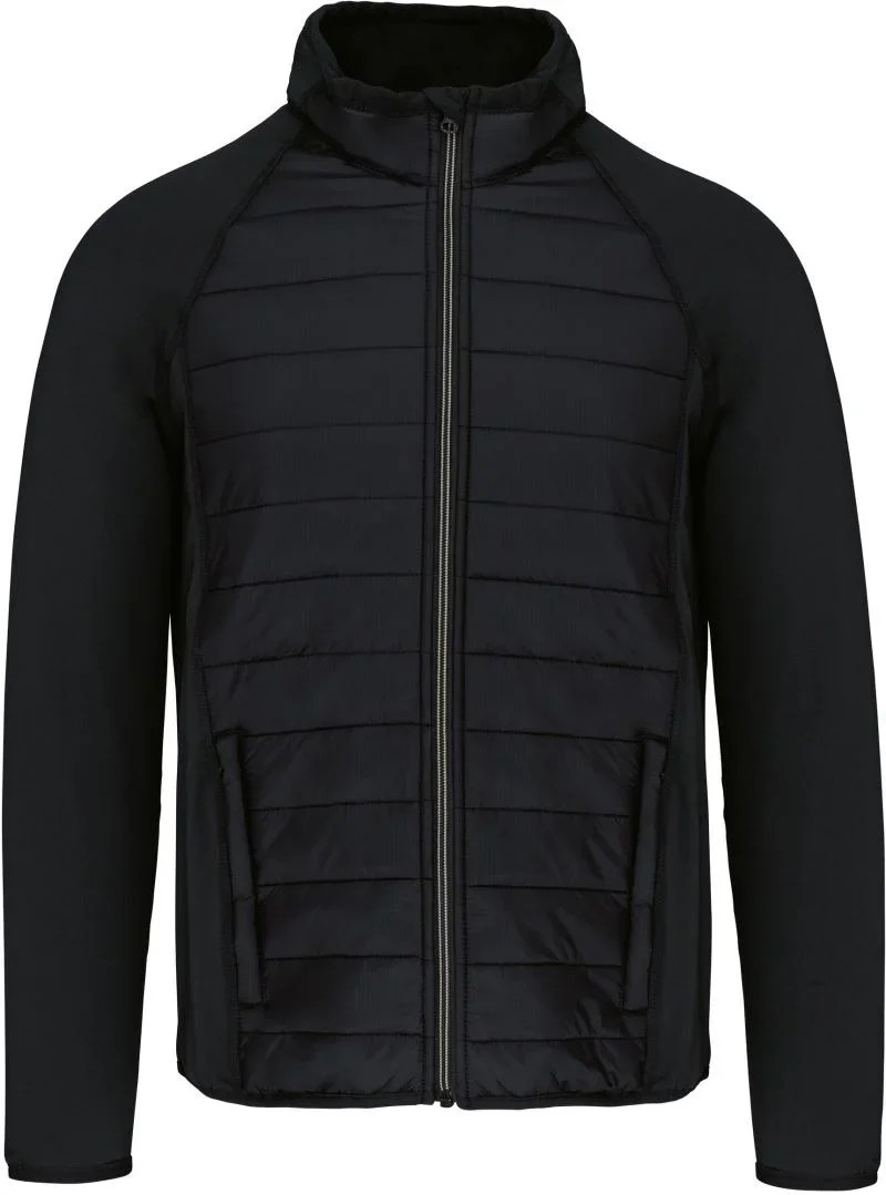 Kariban PA 233 – Sportliche Hybrid Stretch Jacke – Black