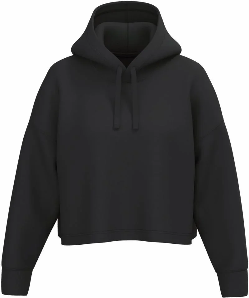 Kariban PA 396 – Damen Cropped Kapuzen Sweater – Black