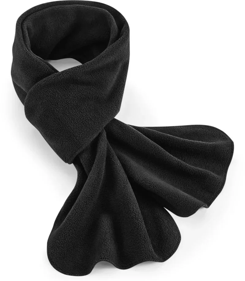 Beechfield B 293R – Fleece Schal "Recycled" – Black