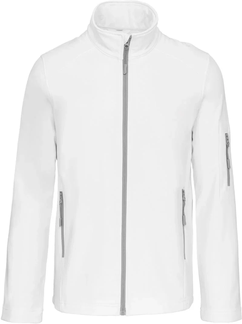Kariban K 401 – Herren 3-Lagen Softshell Jacke – White
