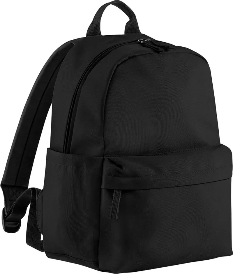 BagBase BG 185S – Mini Rucksack "Premium Recycled" – Black