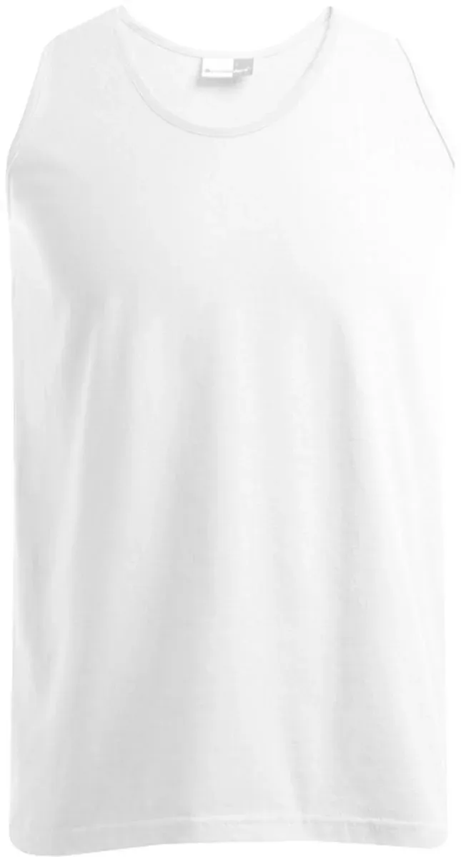 Promodoro 1050 – Herren Athletic T-Shirt ärmellos – White