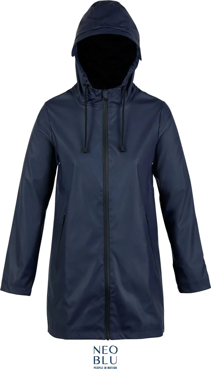 NEOBLU Antoine Women – Wasserdichte Damen Wachsjacke – Night Blue