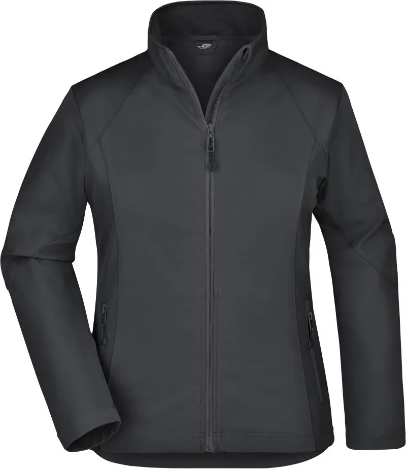 James & Nicholson JN 1021 – Damen 3-Lagen Softshell Jacke – Black