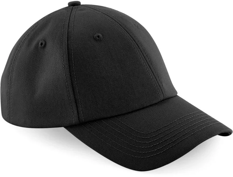 Beechfield B 59 – 6 Panel Baseball Kappe "Authentic" – Black