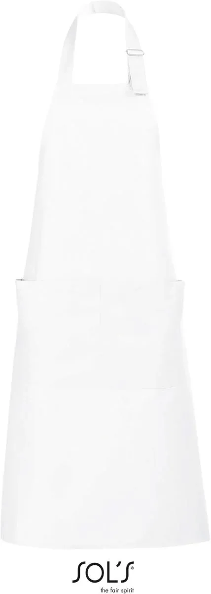 SOL's Collection Gala – Latzschürze – White