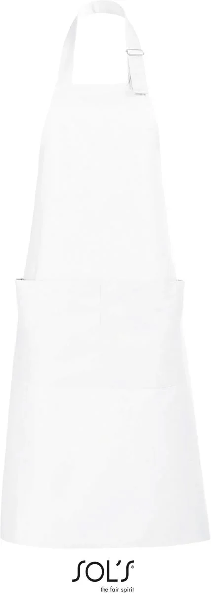 SOL's Collection Gala – Latzschürze – White