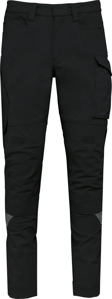 Kariban WK 746 (34-50) – Unisex Stretch Workwear Hose – Black