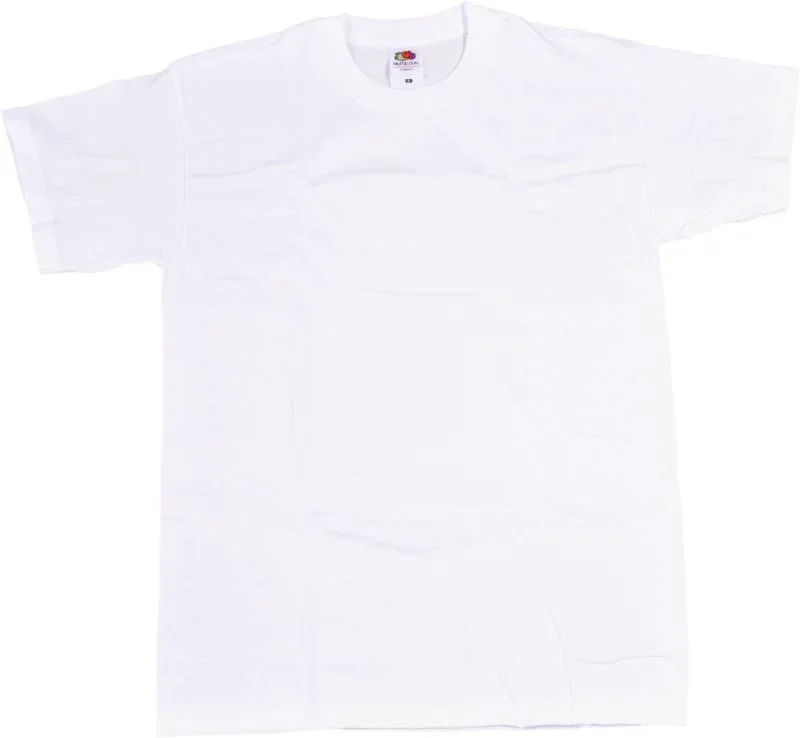 Fruit of the Loom Underwear T-Shirts 3-Pack – 3er Pack T-Shirts im Polybag – White