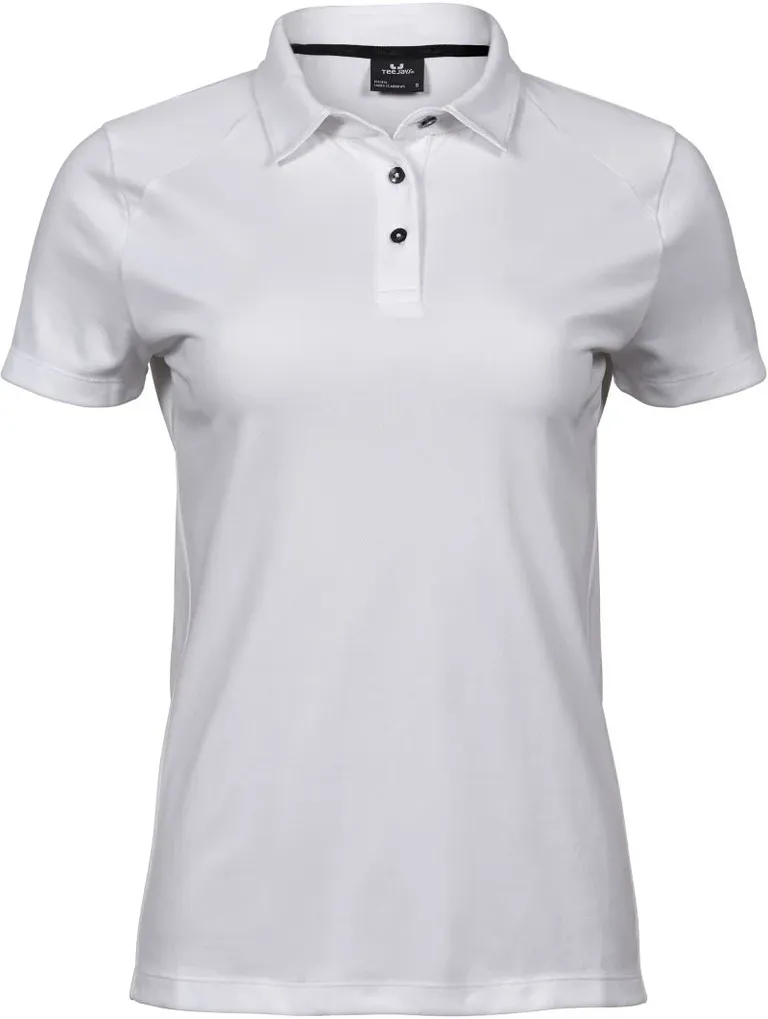 TEE JAYS TJ 7201 – Damen Luxus Sport Polo – White