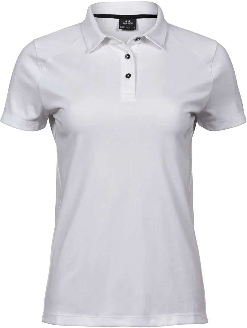 TEE JAYS TJ 7201 – Damen Luxus Sport Polo – White