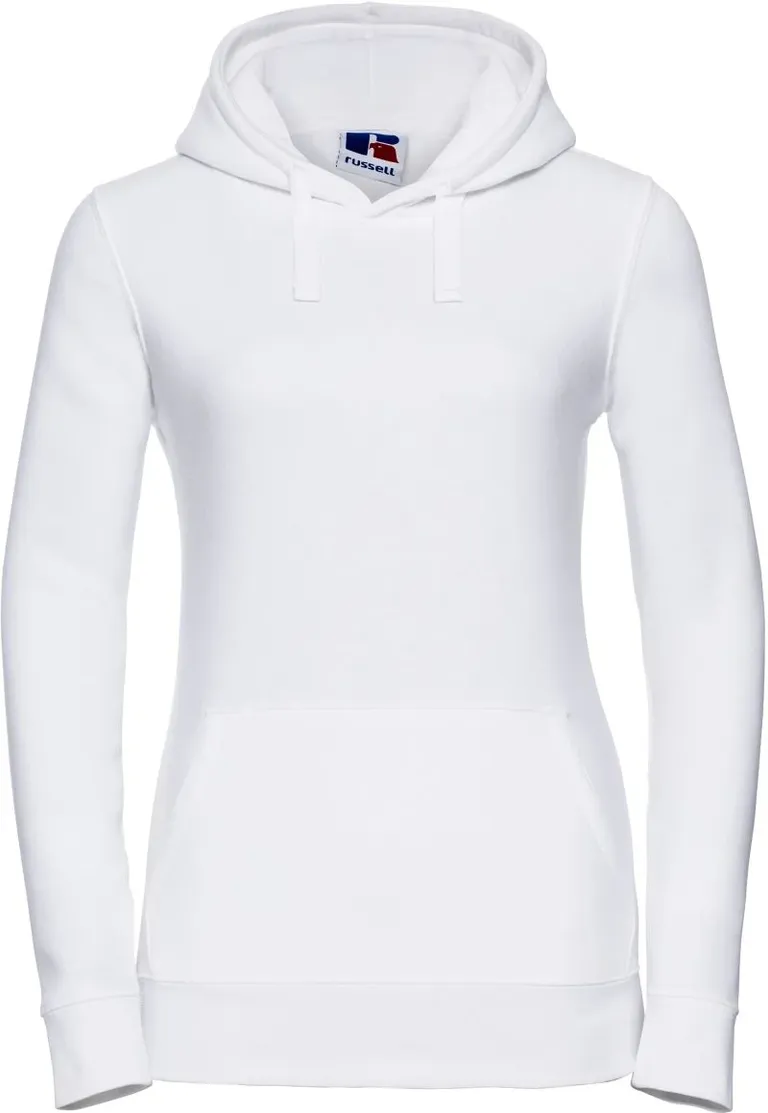 Russell Athletic 265F – Damen Kapuzen Sweater "Authentic" – White