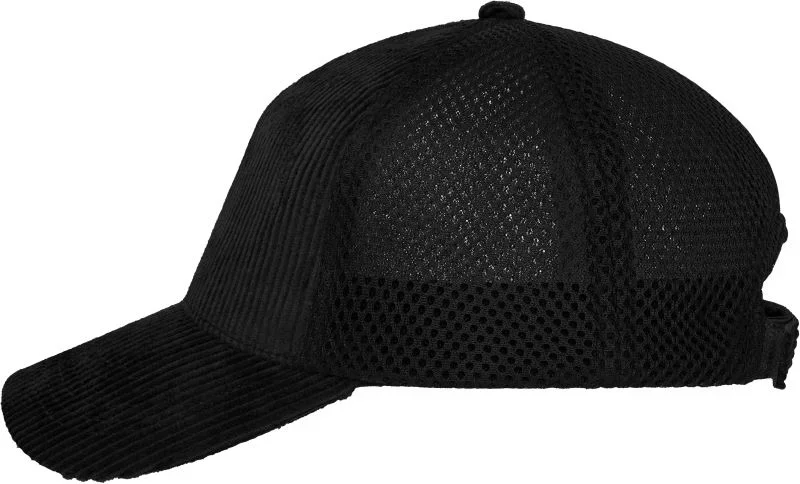Myrtle Beach MB 6254 – 6 Panel Trucker Kappe – Black/Black