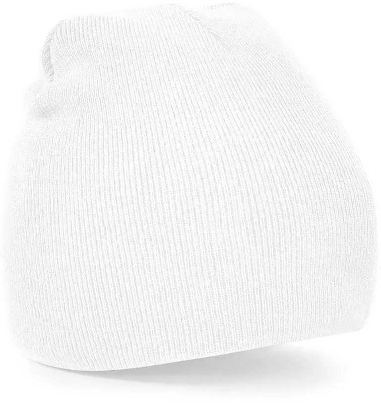 Beechfield B 44 – Beanie "Original Pull-On" – White