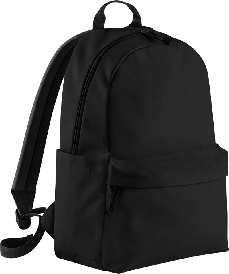 BagBase BG 185 – Rucksack "Premium Recycled" – Black