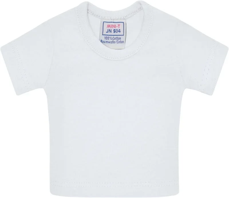 James & Nicholson JN 504 – Mini T-Shirt – White