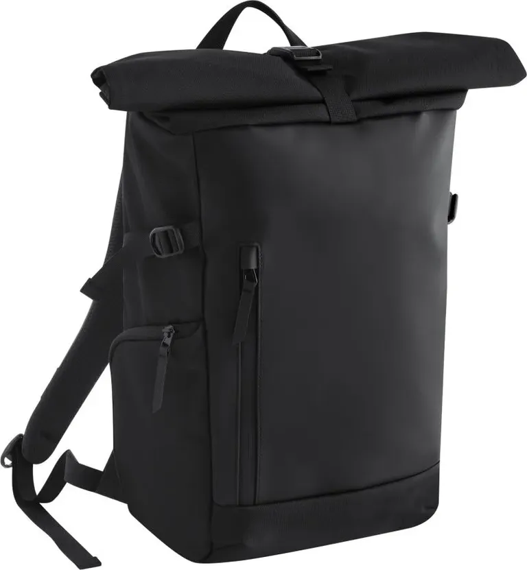 Quadra QD 543 – Roll-Top Rucksack "Zuerich" – Black
