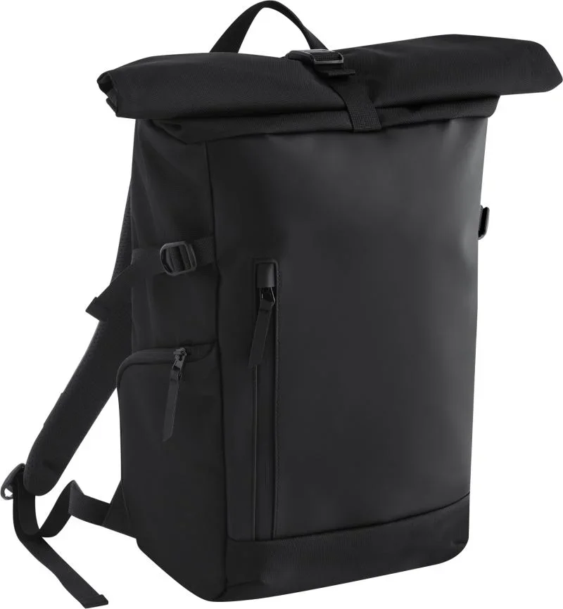 Quadra QD 543 – Roll-Top Rucksack "Zuerich" – Black