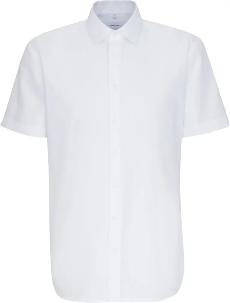 Seidensticker Shirt Shaped SSL – Hemd kurzarm – White