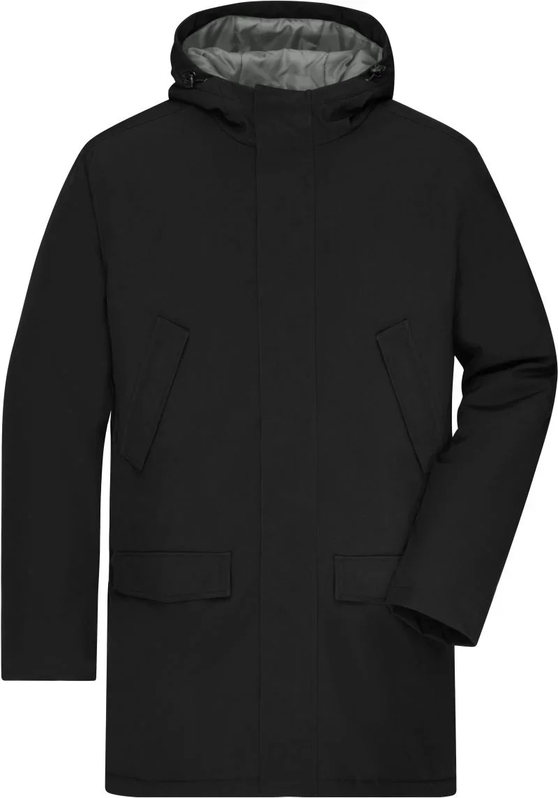 James & Nicholson JN 1176 – Herren Business Parka – Black