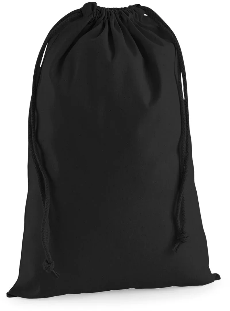 Westford Mill W 216 – Baumwollbeutel – Black