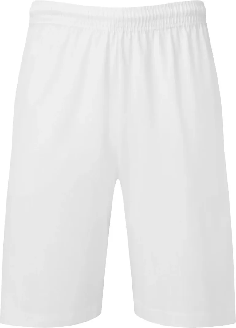 Fruit of the Loom Iconic 195 Jersey Shorts – Jersey Shorts – White