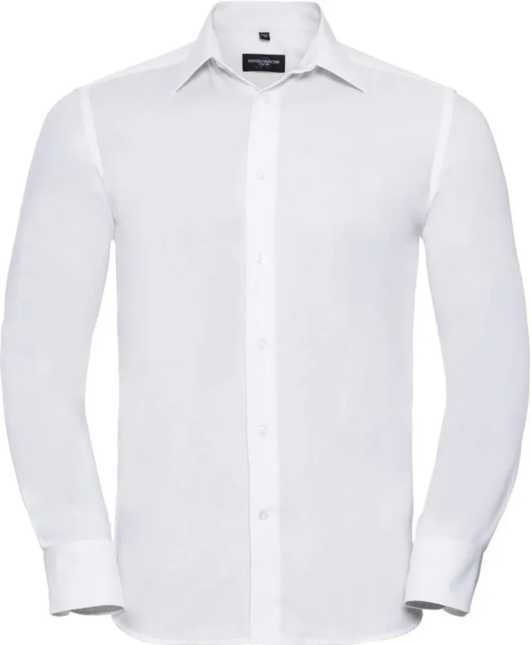 Russell Athletic 922M – Oxford Hemd langarm – White