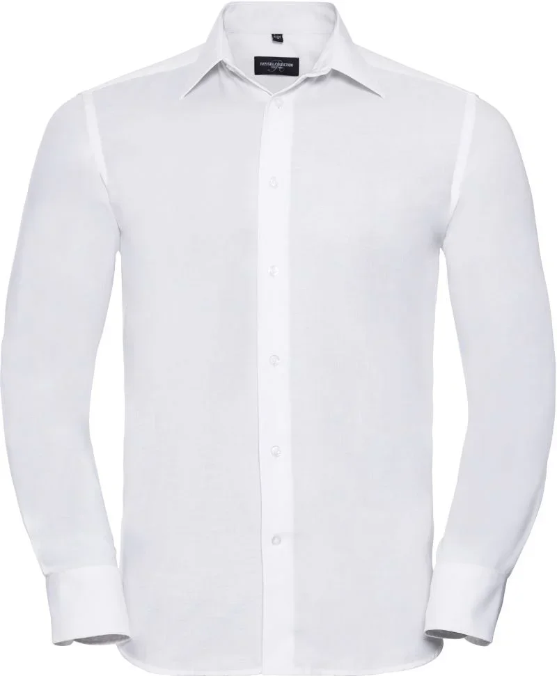 Russell Athletic 922M – Oxford Hemd langarm – White