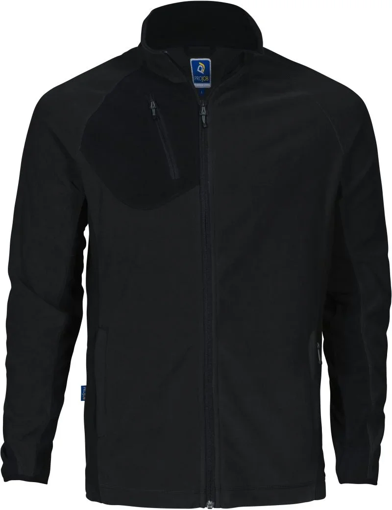 Projob 2325 Fleece Jacket – Workwear Microfleece Jacke – Black