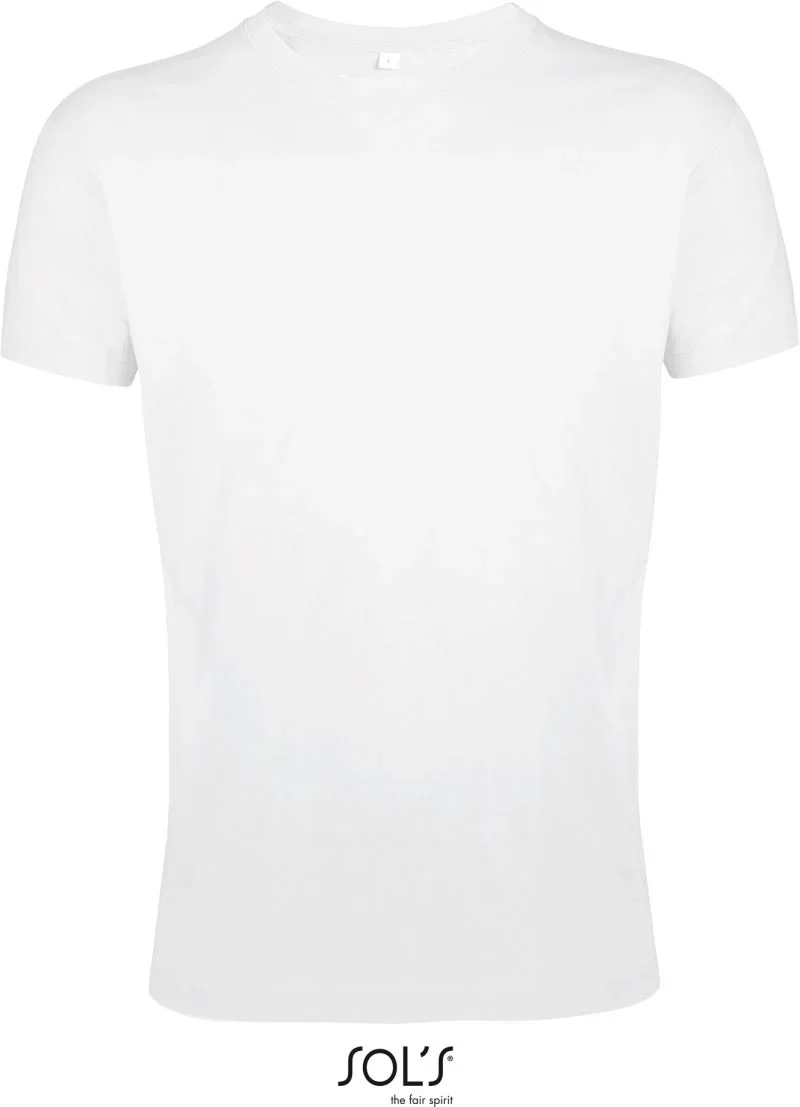 SOL's Collection Regent Fit – Herren Slim Fit T-Shirt – White