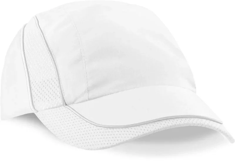 Beechfield B 182 – Kappe "Coolmax® Flow Mesh" – White