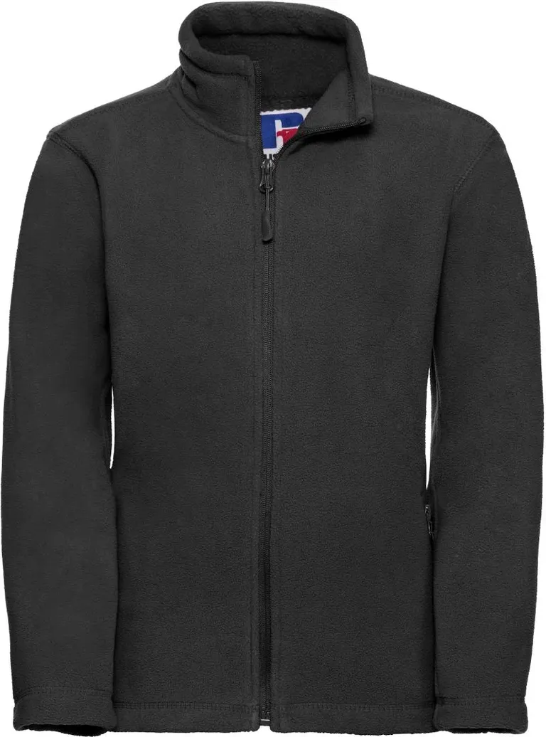 Russell Athletic 870B – Kinder Fleece Jacke – Black
