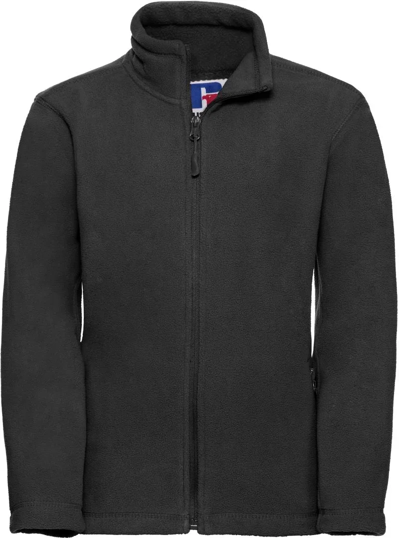 Russell Athletic 870B – Kinder Fleece Jacke – Black