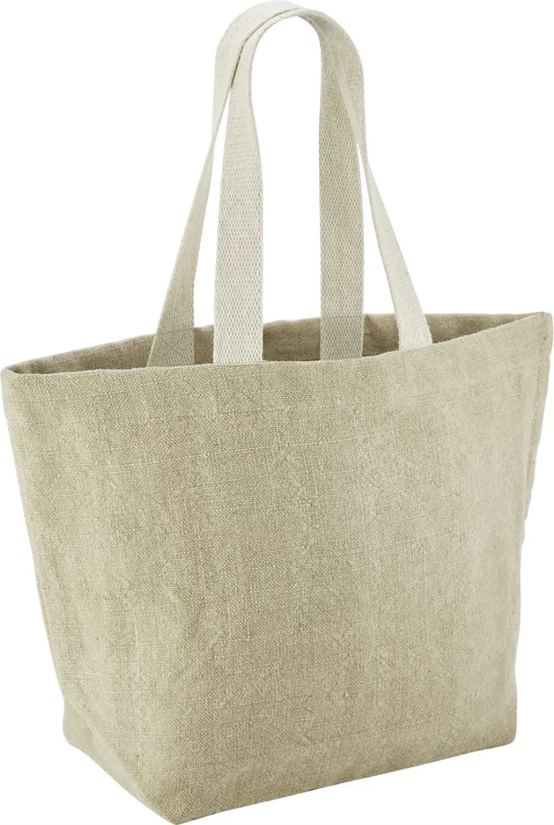 Westford Mill W 466 – Jute Shopper – Natural