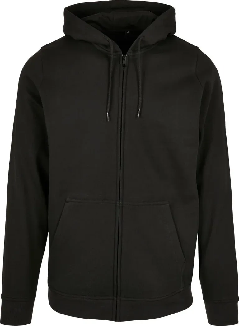 Build your Brand BB 008 – Herren Kapuzen Sweatjacke – Black