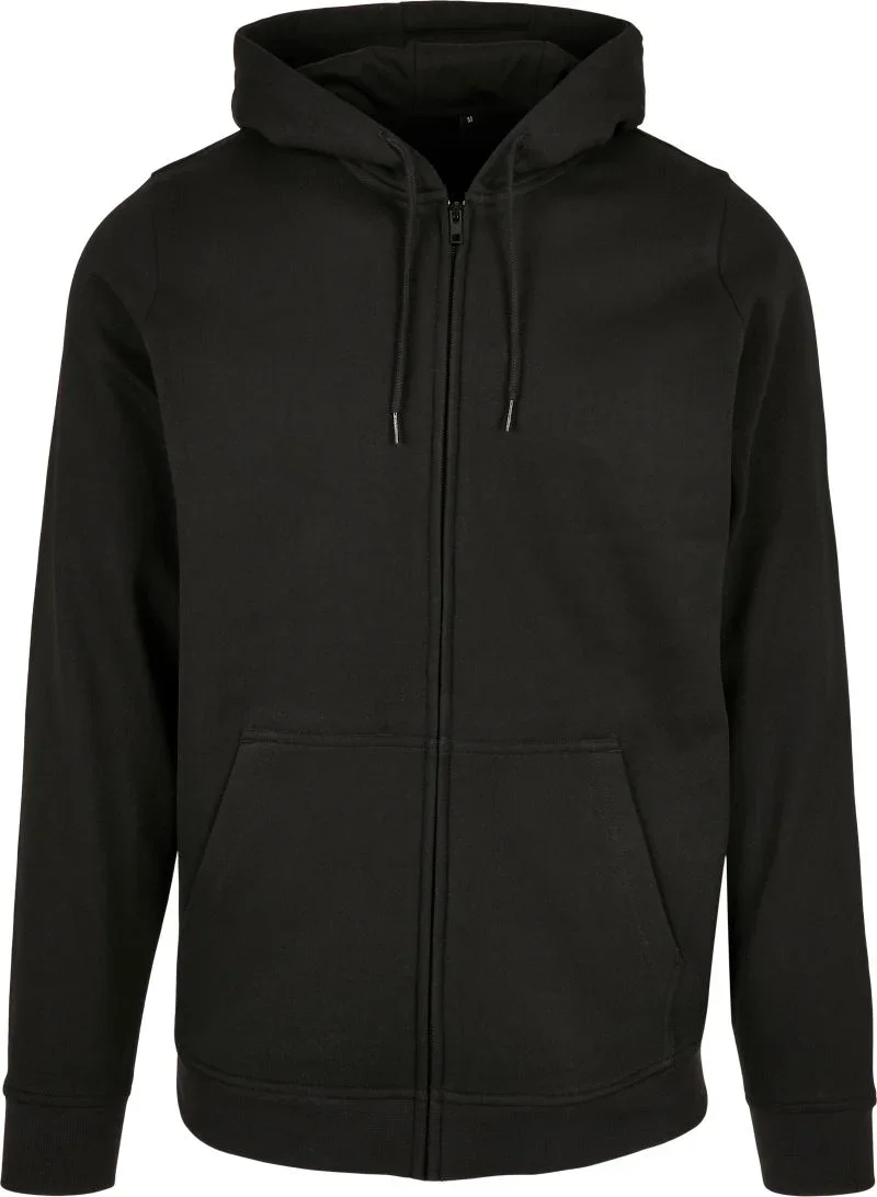 Build your Brand BB 008 – Herren Kapuzen Sweatjacke – Black