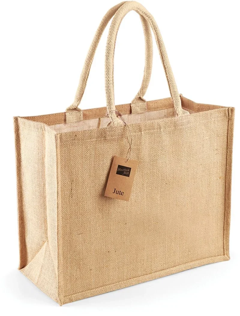 Westford Mill W 407 – Jute Shopper Classic – Natural