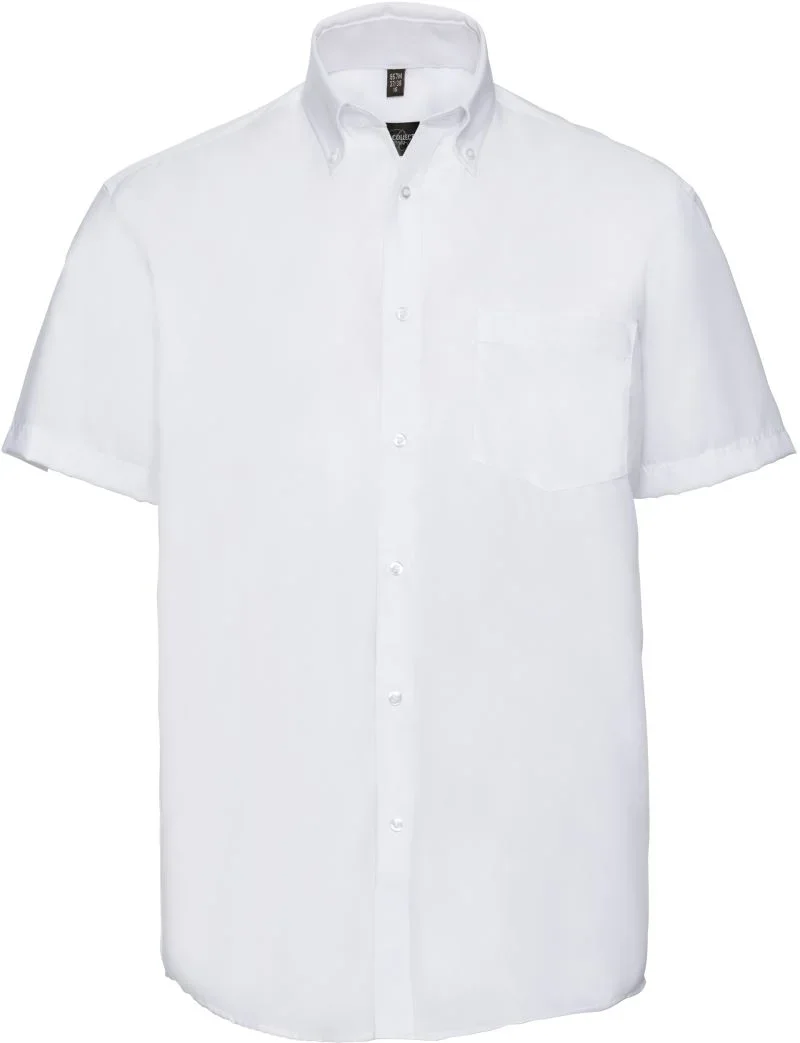 Russell Athletic 957M – Hemd kurzarm bügelfrei – White