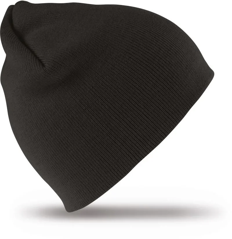 Result Headwear RC 044X – Strick Beanie – Black