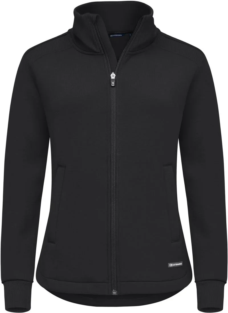 Cutter & Buck Pemberton Cardigan Full Zip Women – Damen Cardigan – Black
