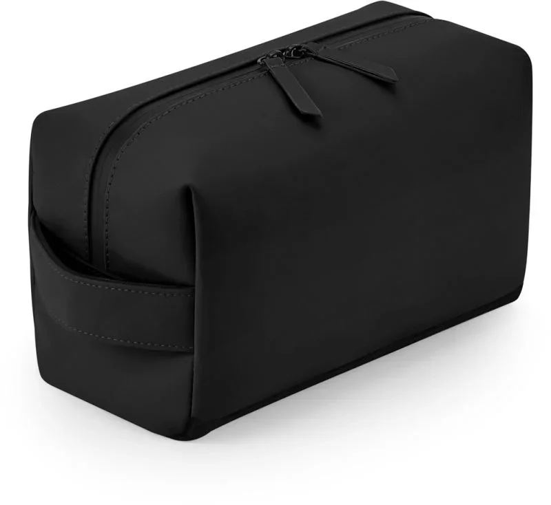 BagBase BG 332 – Matte PU Kosmetik/Accessoires Tasche – Black