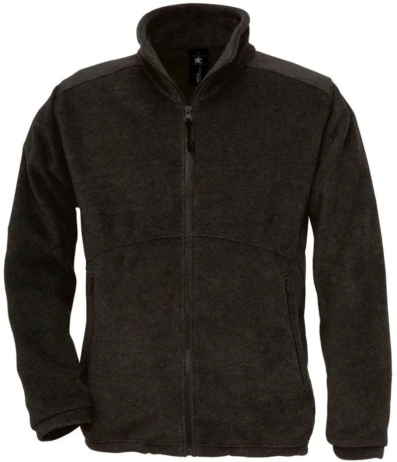 B&C Collection Icewalker + – Fleece Jacke – Black
