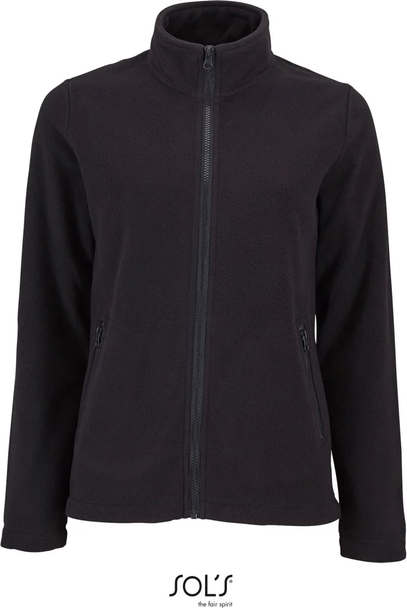 SOL's Collection Norman Women – Damen Fleece Jacke – Black