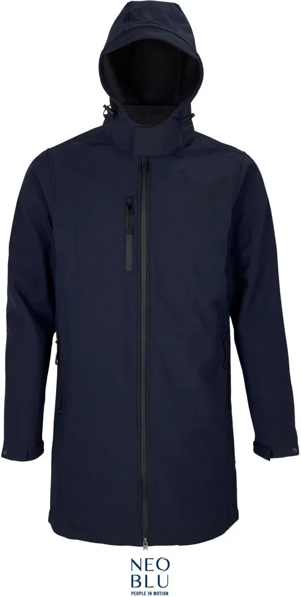 NEOBLU Achille Men – Herren 3-Lagen Softshell Mantel – Night Blue