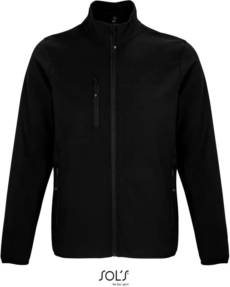 SOL's Collection Falcon Men – Herren 3-Lagen Softshell Jacke – Black
