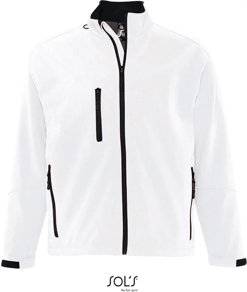 SOL's Collection Relax – Herren 3-Lagen Softshell Jacke – White