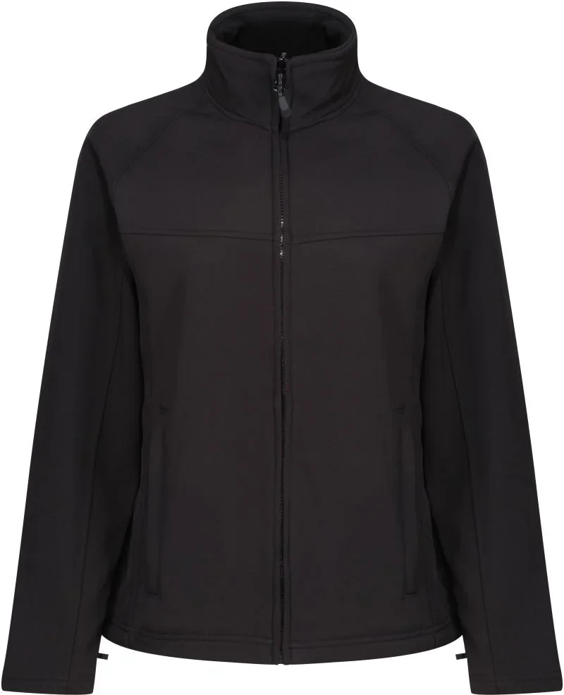 Regatta Professional TRA 645 – Damen 2-Lagen Softshell Jacke "Uproar" – Black