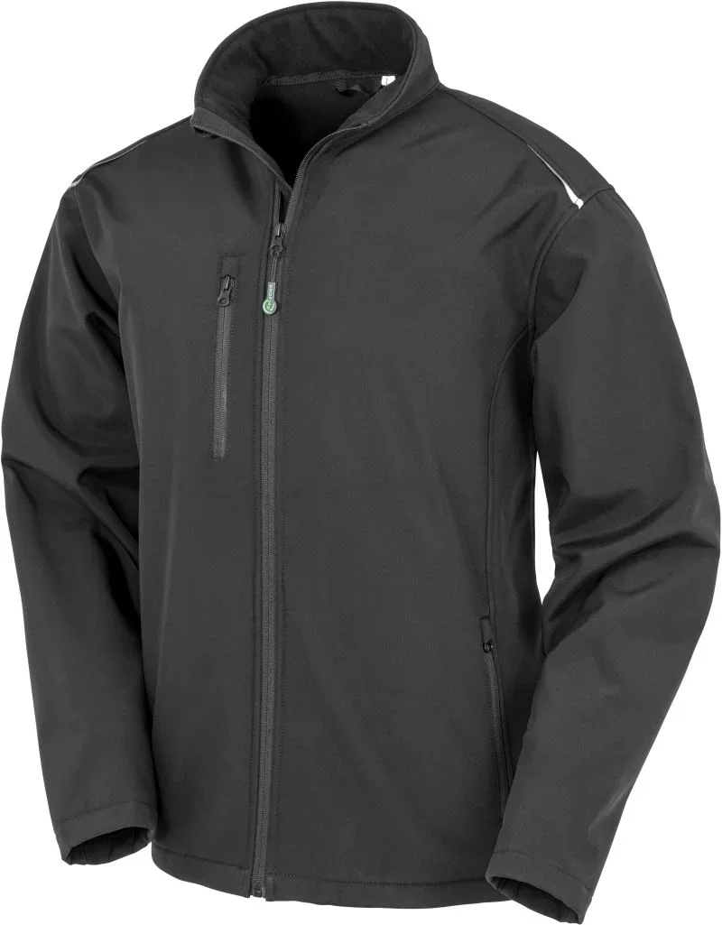 Result R 900M – Herren 3-Lagen Softshell Jacke "Printable" – Black