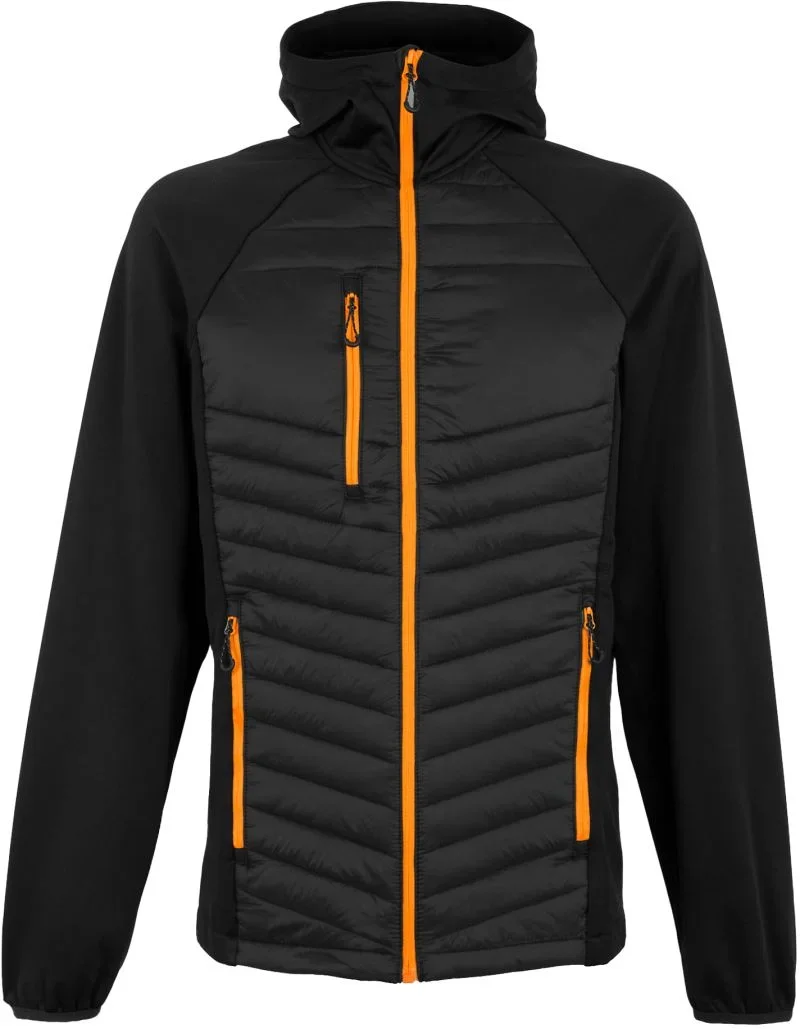 Regatta Professional TRA 549 – Hybrid Jacke "Navigate" – Black/Orange Pop