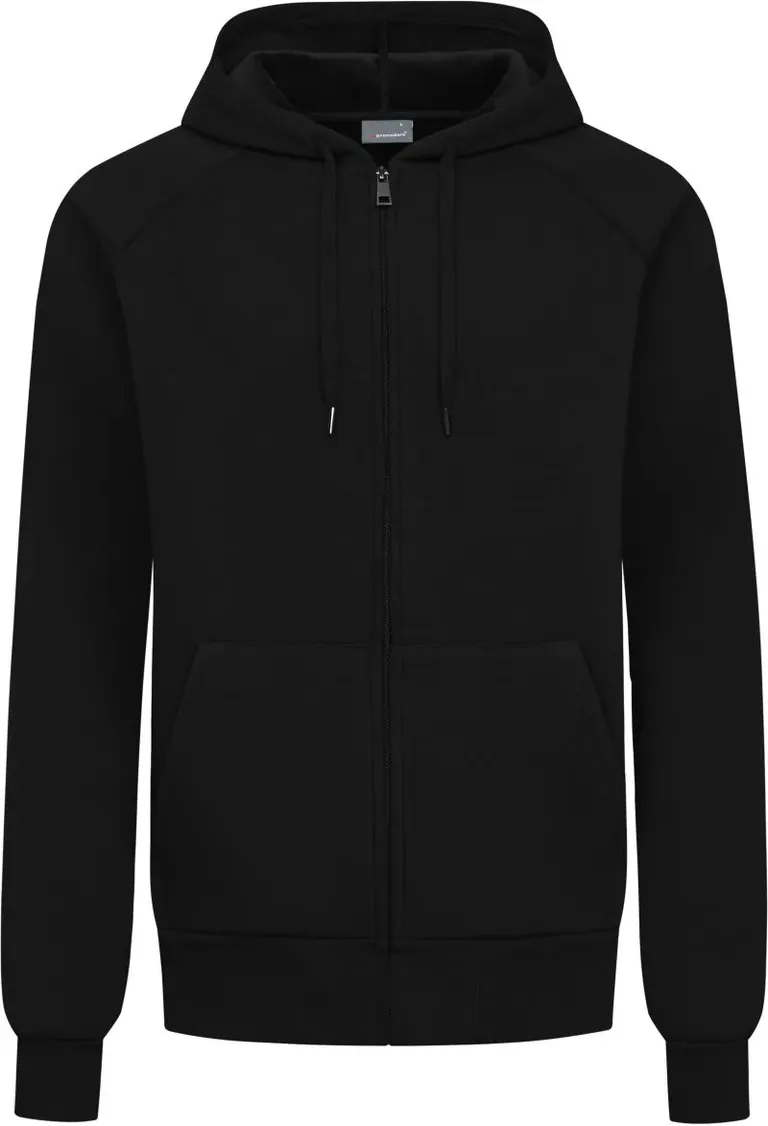 Promodoro 5500 – Schwere Unisex Kapuzen Sweatjacke – Black